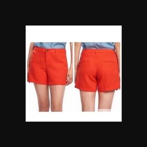 Women’s Old Navy Hot Tamale Mid Rise Linen Blend Short